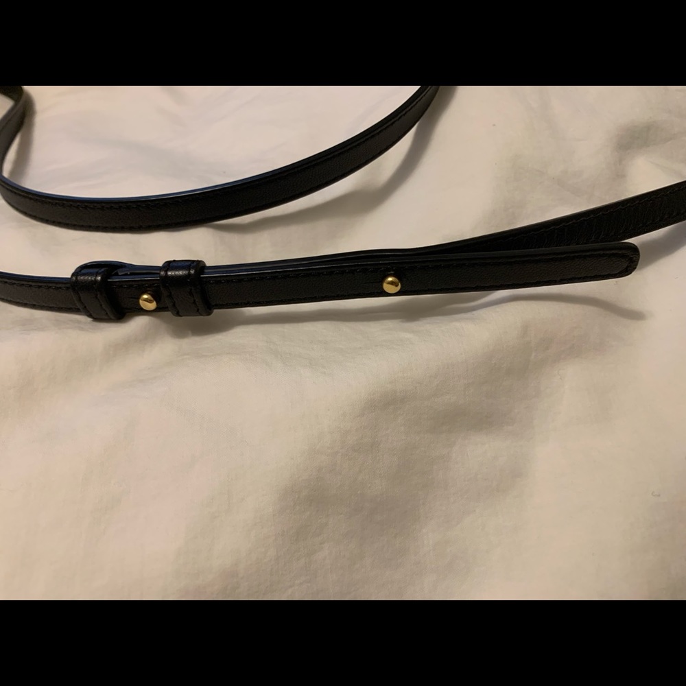 Authentic Celine Trio Lambskin Leather Designer Crossbody Bag in Black - Picture 5 of 16